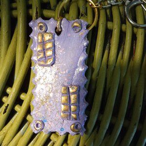 POLYMER KEY CHAIN / BAG CHARM